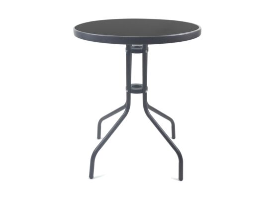 Stolik Bistro 60 czarny blat