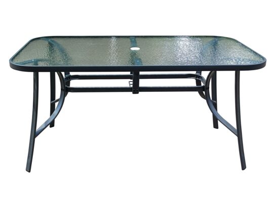 Stół prostokątny Endo 150 x 90 cm czarny