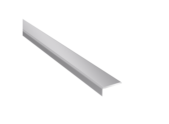 Profil podłogowy CS25 zakończeniowy srebrny 1,2 m Arbiton
