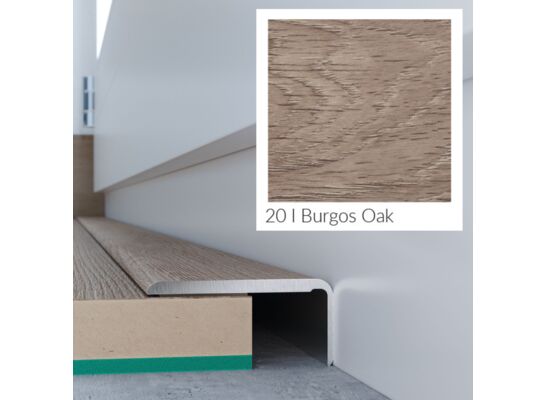 Profil podłogowy CS25 zakończeniowy dąb burgos 1,2 m Arbiton