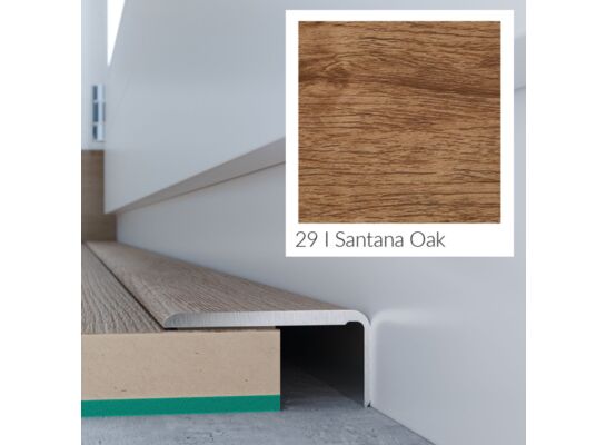 Profil podłogowy CS25 zakończeniowy dąb santana 1,2 m Arbiton