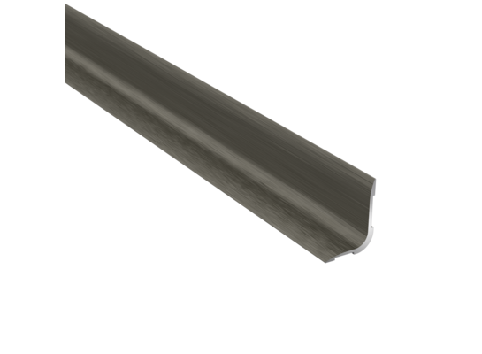Profil podłogowy PRO - L zakończeniowy tytan szczotka 1,86 m Arbiton