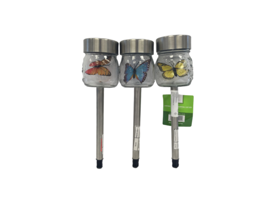 Lampa solarna motyl 37 cm 