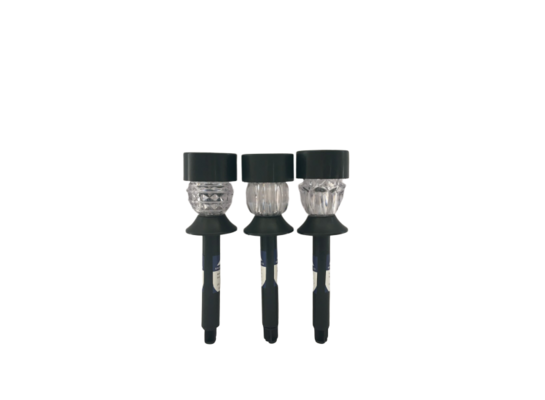 Lampa solarna czarna 39,5 cm 