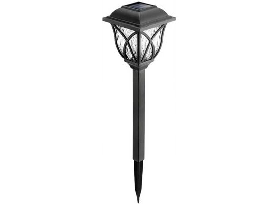 Lampa solarna czarna 43 cm 