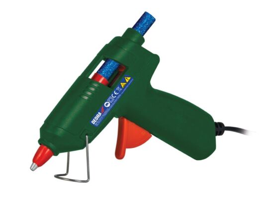 Pistolet do kleju na gorąco 15 W mini 8 mm, 4x klej 8 x 100 mm DED7550