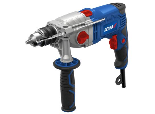 Wiertarka udarowa 1100W dwubiegowa 13mm