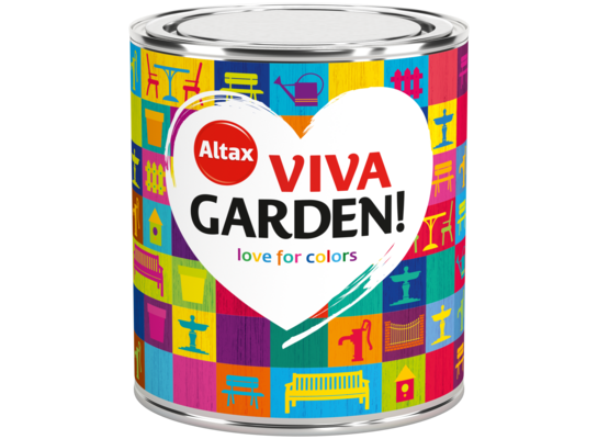 Emalia akrylowa Viva Garden 0,75 l wiosenne bazie Altax