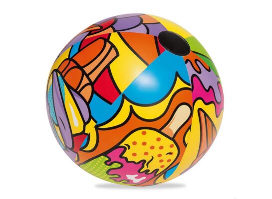 Piłka plażowa dmuchana popart 91 cm Bestway