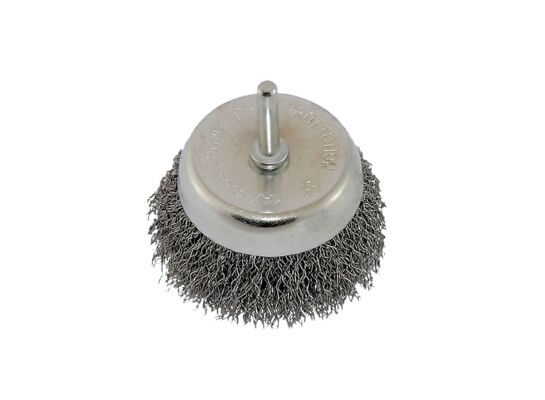 Szczotka doczołowa trzpień - stalowa 30 mm FASTER TOOLS