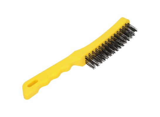 Szczotka ręczna plastikowa - stalowa 4 rzędy FASTER TOOLS