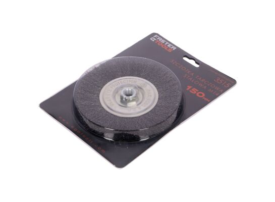 Szczotka tarczowa M14 - stalowa 150 mm FASTER TOOLS