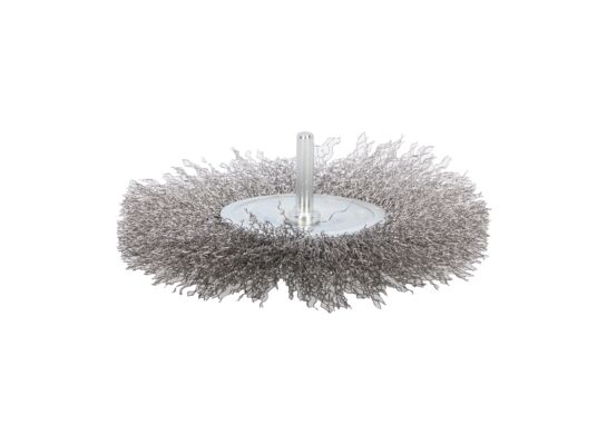 Szczotka tarczowa trzpień - stalowa 150 mm FASTER TOOLS