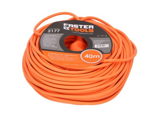 Przedłużacz ogrodowy 40 m FASTER TOOLS