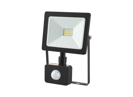 Naświetlacz LED halogen domo 10 W czujnik PIR zimna biel CW II