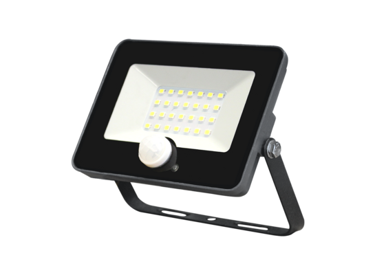 Naświetlacz LED ORO halogen ignis 20 W czujnik PIR zimna biel CW II