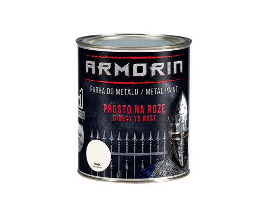 Farba antykorozyjna Armorin biały 0,75 l