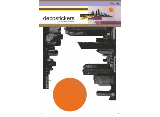 Naklejka dekoracyjna Decostickers City 14 Primacol Decorative