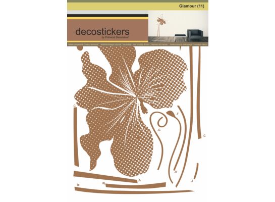 Naklejka dekoracyjna Decostickers Glamour 11 Primacol Decorative