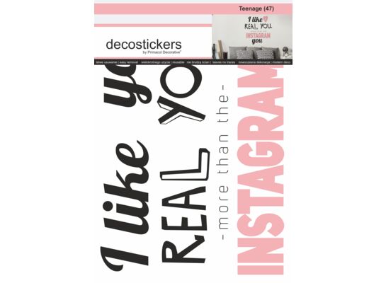 Naklejka dekoracyjna Decostickers Teenage 47 Primacol Decorative