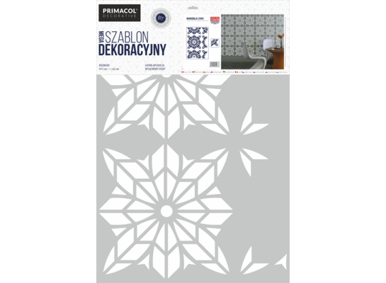 Szablon Mega nr 509 Mandala Primacol Decorative