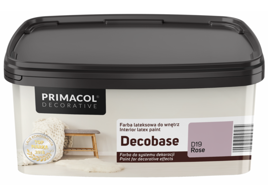 Farba Decobase Rose D19 1 l Primacol Decorative