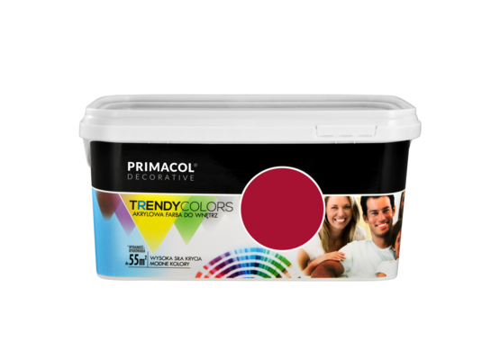 Farba Trendy Colors chilli (29) 5 l PRIMACOL DECORATIVE