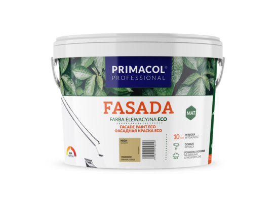 Farba elewacyjna Fasada ECO cynamonowy 10 l Primacol Professional