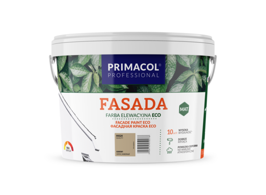 Farba elewacyjna Fasada ECO kawowy 10 l Primacol Professional