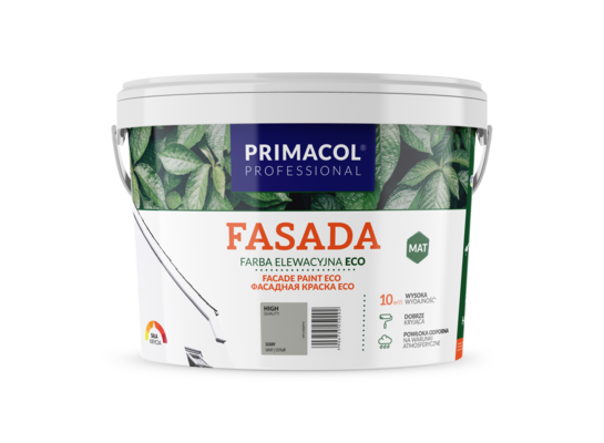 Farba elewacyjna Fasada ECO szary 5 l Primacol Professional