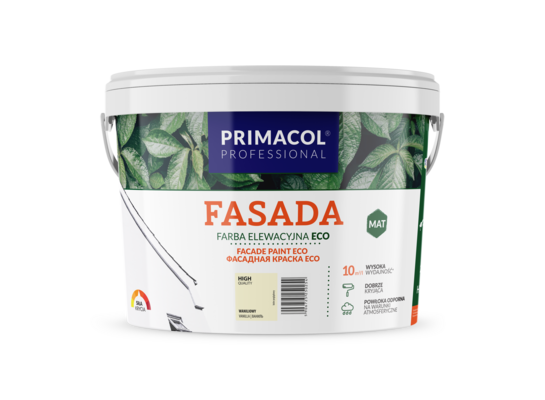 Farba elewacyjna Fasada ECO waniliowy 5 l Primacol Professional