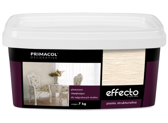 Pasta strukturalna Effecto 7 kg Primacol Decorative