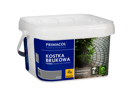 Farba do kostki brukowej szary 2,5 l Primacol Professional