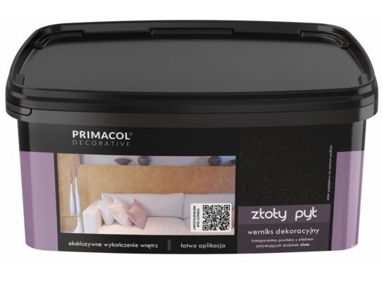 Werniks dekoracyjny Złoty Pył 1 l Primacol Decorative
