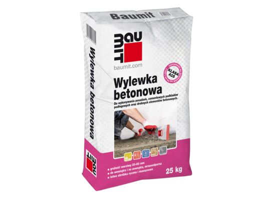 Wylewka betonowa 20-80 mm - 25 kg BAUMIT 