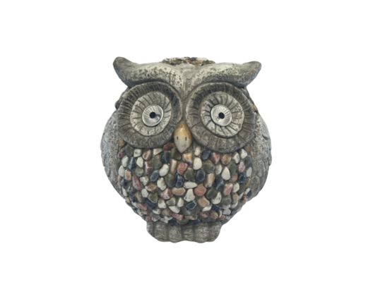 Lampa solarna figura sowa 28 cm