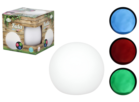 Lampa solarna kula ledowa 15 cm