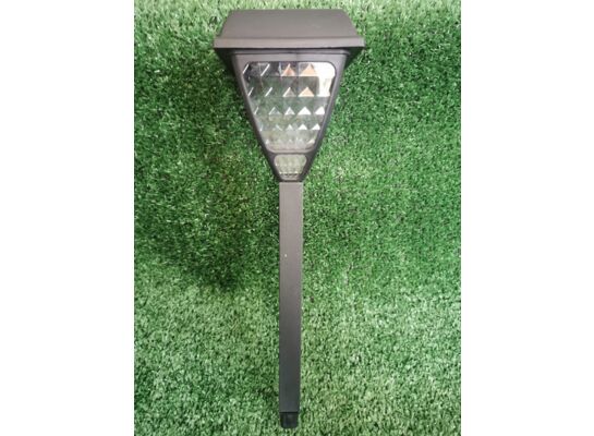Lampa solarna 9 x 9 x 41,5 cm czarna