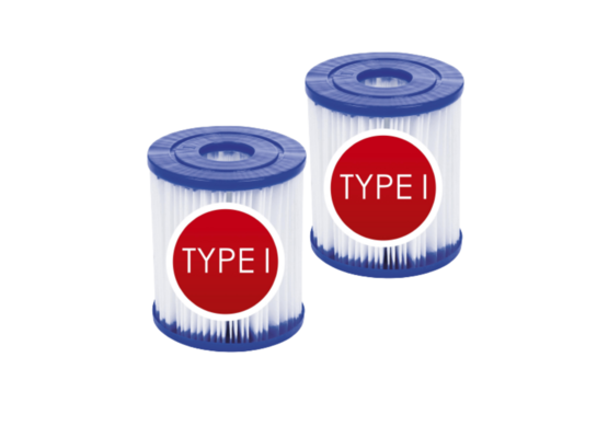 Wkład do pompy filtrującej 1249 l/h typ I 2 sztuki Bestway