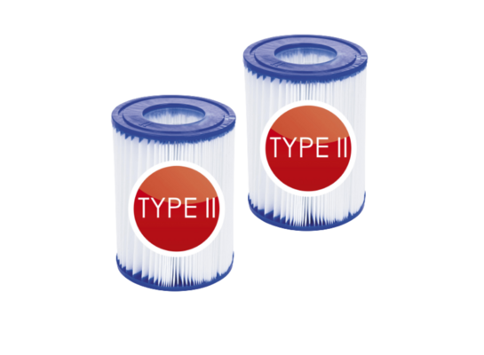 Wkład do pompy filtrującej 2006/3028 l/h typ II 2 sztuki Bestway