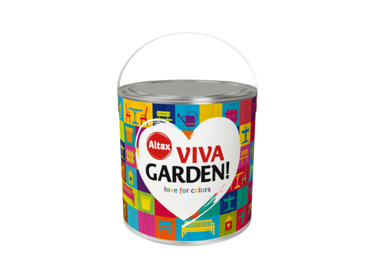 Emalia akrylowa Viva Garden 2,5 l majowy barwinek Altax