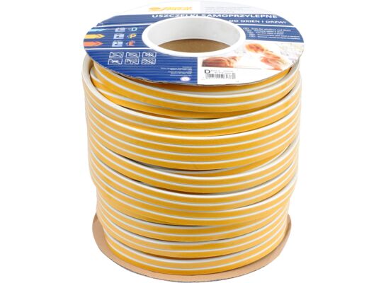 Uszczelka EPDM typ D biała 100 m