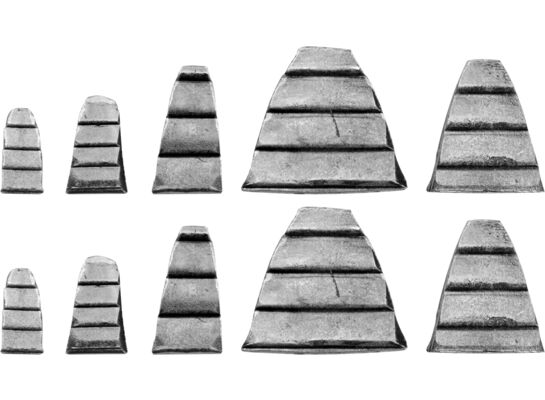 Kliny do młotków komplet 10 sztuk