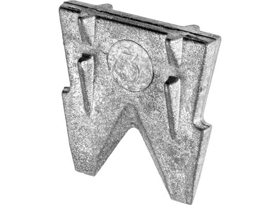 Klin metalowy do siekier i młotków nr 3 zestaw 3 szt. Drel