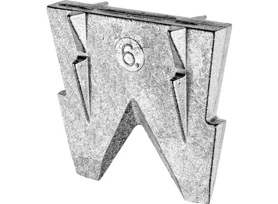 Klin metalowy do siekier i młotków nr 6 zestaw 3 szt. Drel 