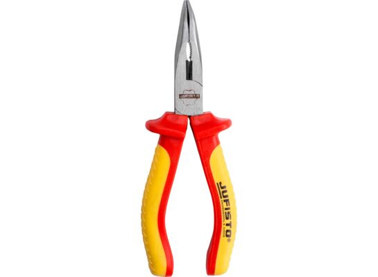 Szczypce wydłużone izolowane 1000 V, wygięte 160 mm