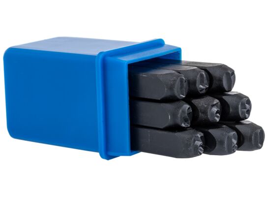 Numerator cyfrowy 4 mm ''heavy duty'' zestaw 9 szt. Drel