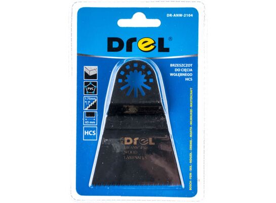 Brzeszczot do cięcia wgłębnego HCS 65 mm Drel