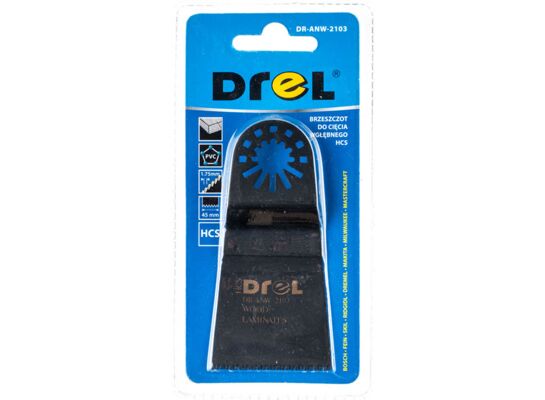 Brzeszczot do cięcia wgłębnego HCS 45 mm Drel