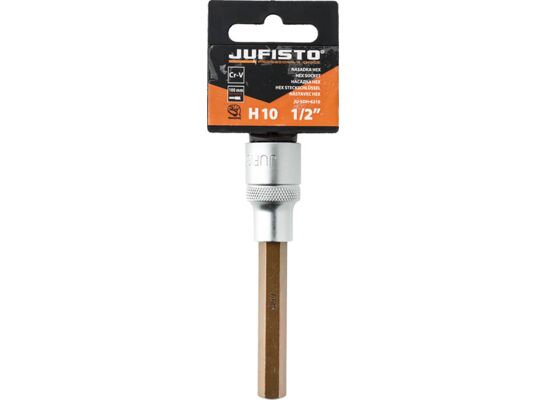 Nasadka Hex wewnętrzny H10 x 100 mm 1/2'' Jufisto